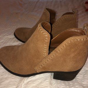 Call it Spring Suede Booties